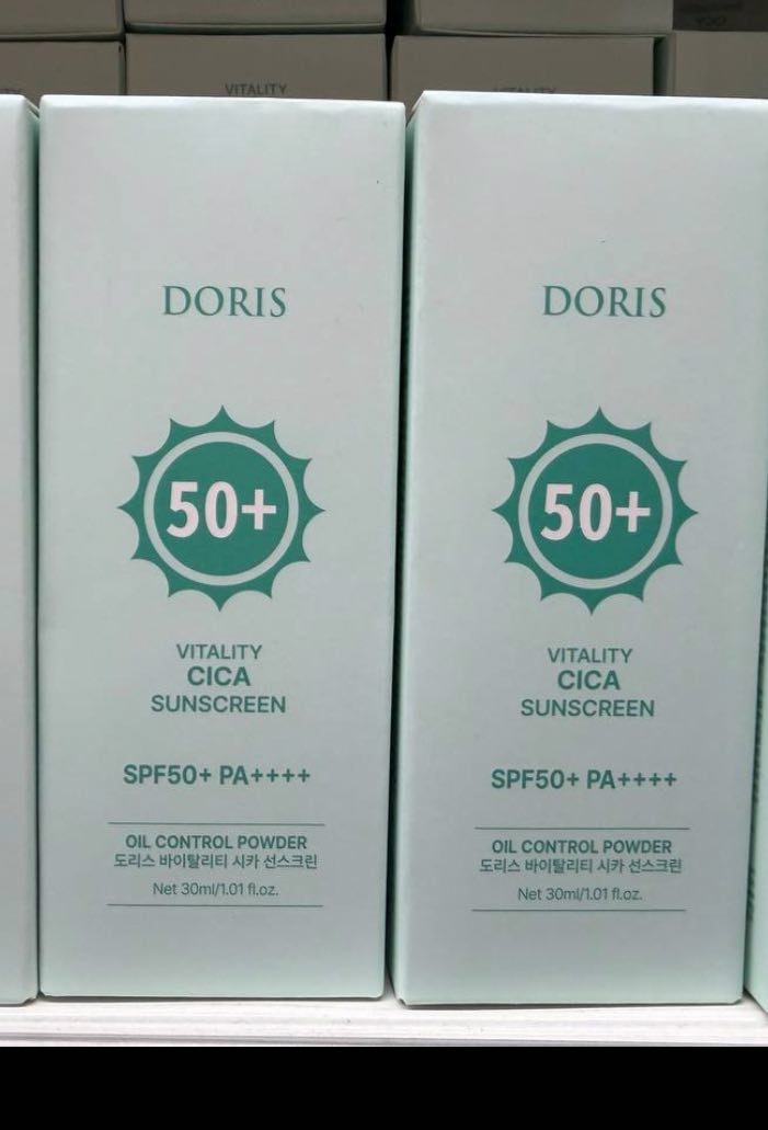 DORIS 50+ VITALITY CICA SUNSCREEN \
SPF50+ PA++++