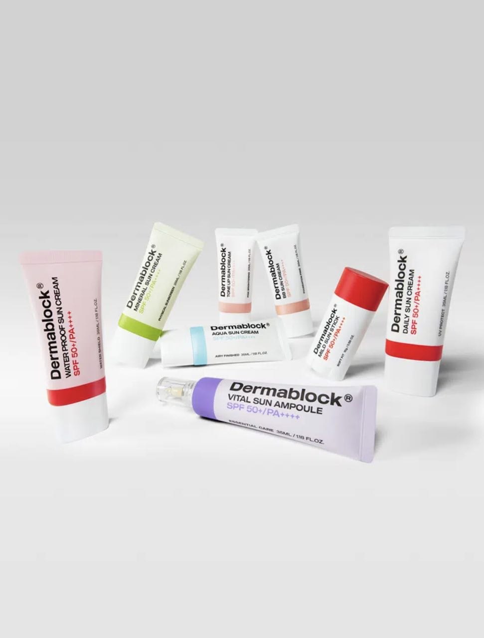 π Bir brend β barcha ehtiyoj uchun SPF! π \
\
β¨ Dermablock Sun Care Line (SPF50+ / PA++++) β¨